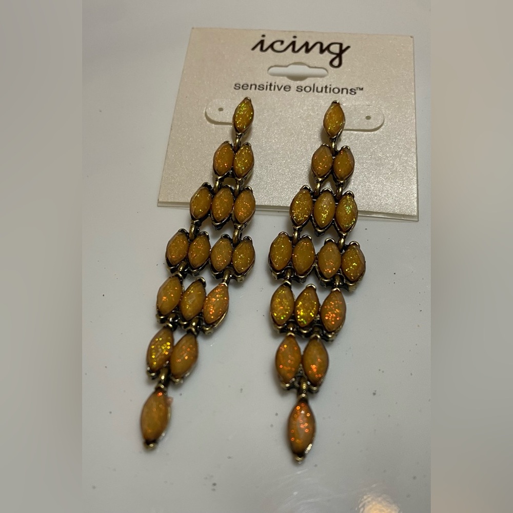 Icing gorgeous dangle earrings